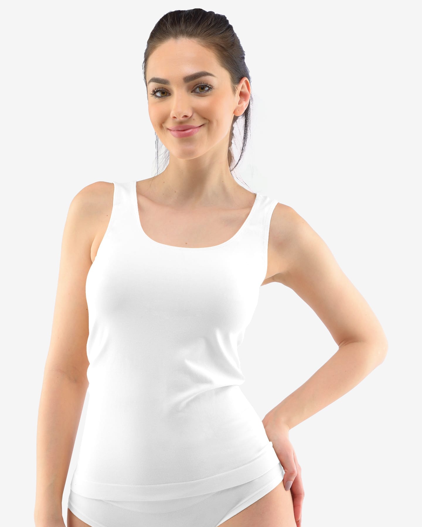 Verlängertes Bambus-Top